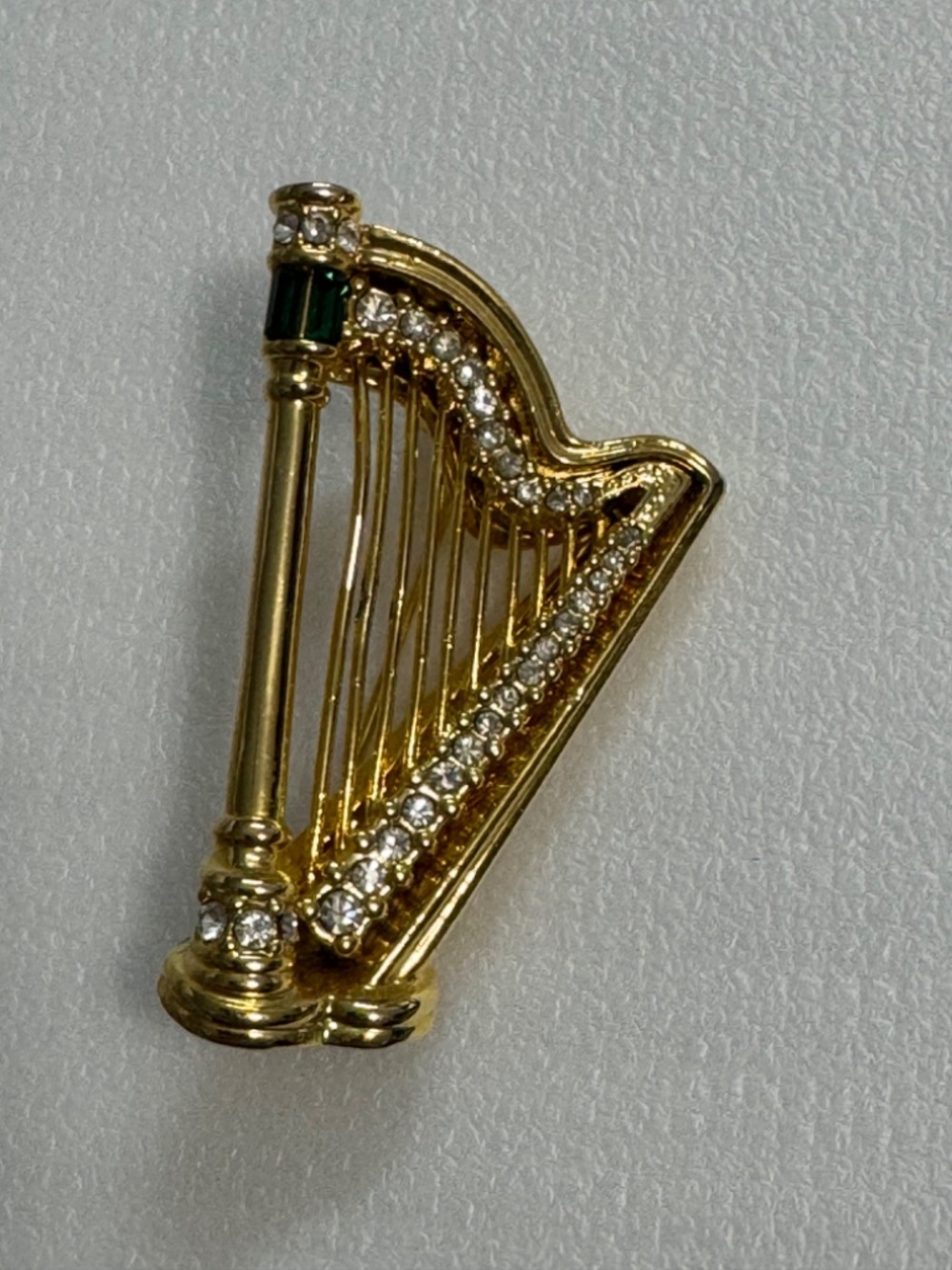 Vintage Swarovski Crystal Harp